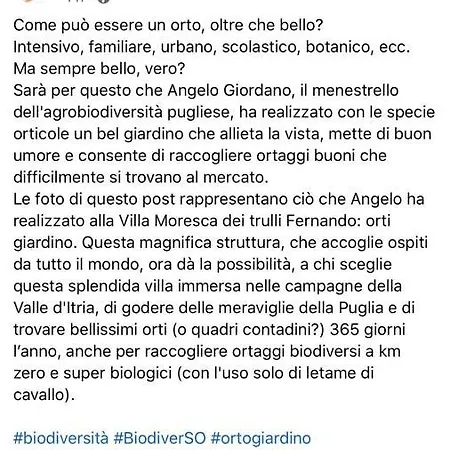 Villa Moresca Dei Trulli Fernando Ostuni